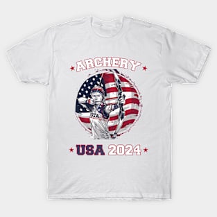 Archery USA Summer Sport 2024 T-Shirt